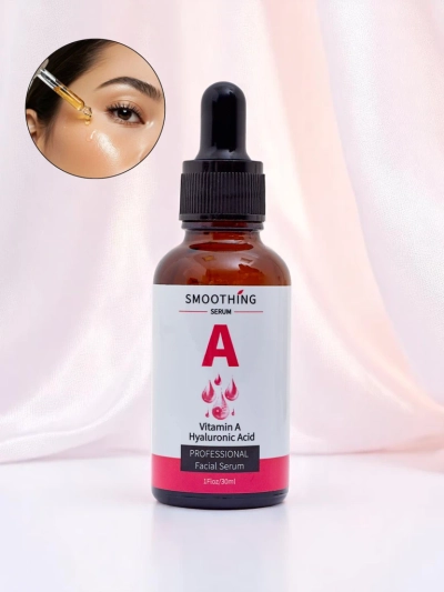 Glättendes Serum mit Vitamin A und Hyaluronsäure