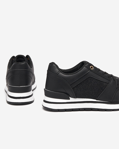 Schwarze Damen Sportschuhe Uzzuci- Schuhe