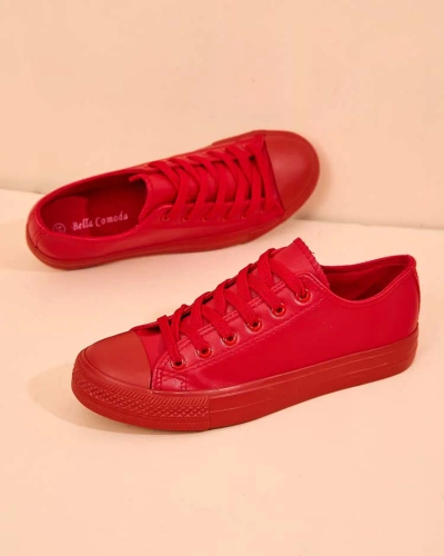 Royalfashion Damen Sneaker aus Öko-Leder Navette