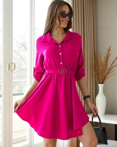 Royalfashion Elegantes knielanges Kleid für Damen