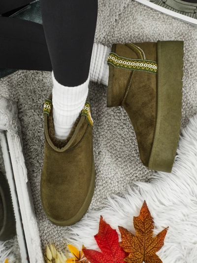 Kurze Damenstiefel a'la Schneestiefel Althea