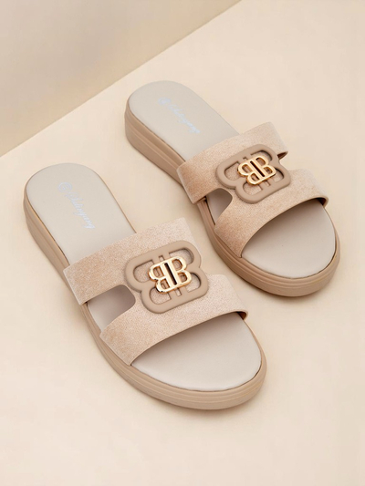 Royalfashion Damen Pantoletten mit flacher Sohle ChicStep