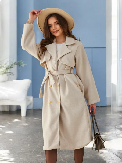Royalfashion Langer Damenmantel