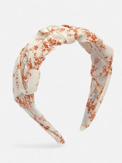 Royalfashion Haarband mit Raffung und Print