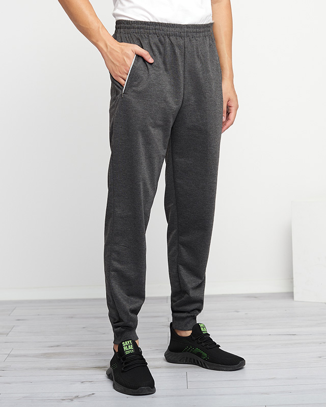 Dunkelgraue Herren-Jogginghose - Kleidung