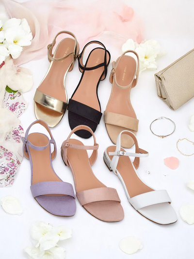Royalfashion Damensandalen mit flacher Sohle Aronies