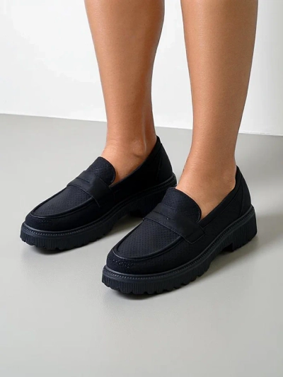 Royalfashion Damen-Eco-Suede-Mokassins Dunes