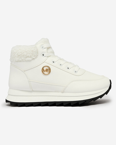 Royalfashion Damen isolierte Sportschuhe in weiß Cerrto