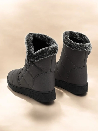Royalfashion Damen Winterstiefel ähnlich wie Schneestiefel Baccinis