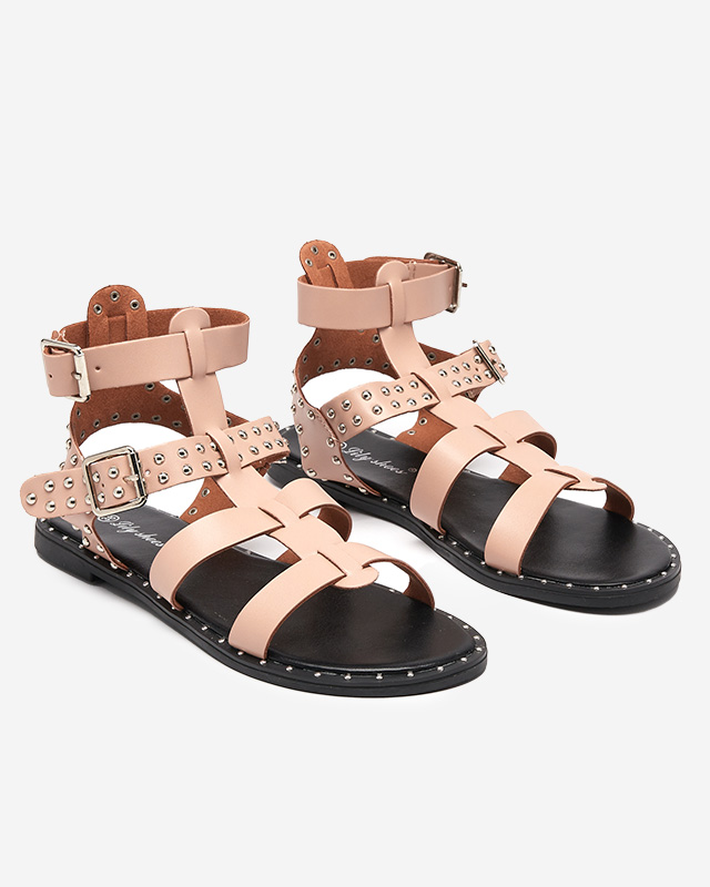 Beige Damen Gladiatorensandalen Taleris - Footwear