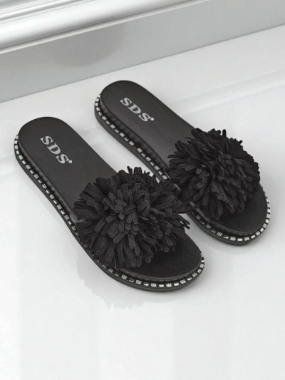 Royalfashion Жіночі шльопанці на плоскій підошві Flora Blide