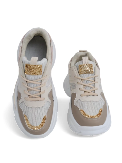 Royalfashion Damensneaker mit einer dickeren Sohle Lesalli