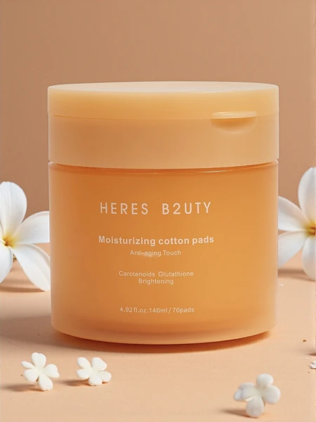 Baumwoll-Kosmetikpads - feuchtigkeitsspendend, Anti-Aging