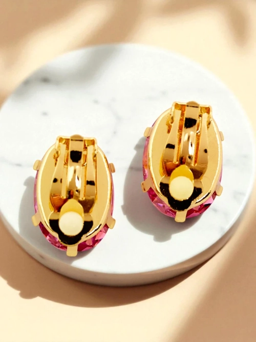 Royalfashion Жіночі кліпси з кристалами