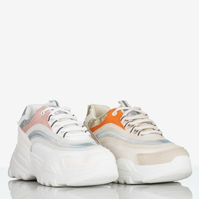 Weiße Damen-Sportschuhe auf der Seyoella-Plattform - Schuhe 1