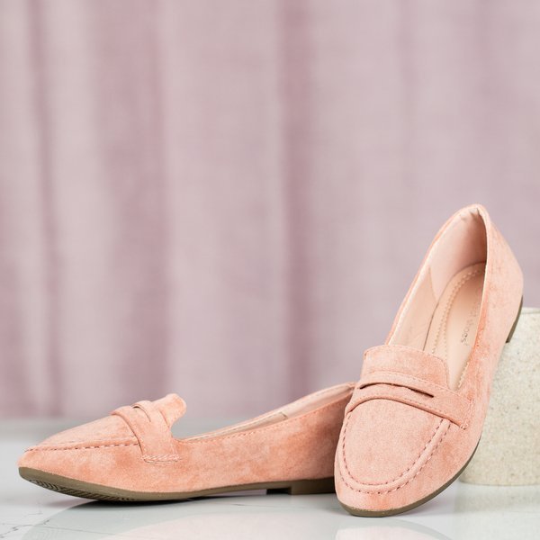 Rosa Mokassins mit runder Spitze Francis - Footwear 1