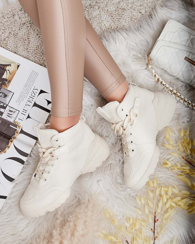 Royalfashion Damen Sportliche High Sneakers Bullaro