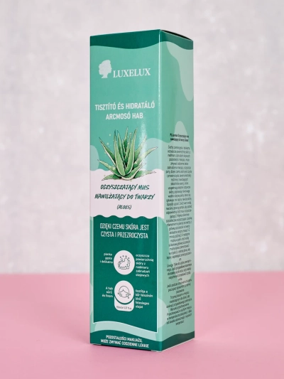 Luxelux Reinigende Feuchtigkeitsspendende Gesichtswaage Aloe 150 ml