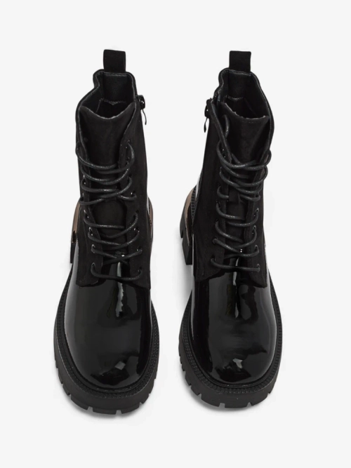 Botki Damskie eko skóra i eko zamsz Lalunes