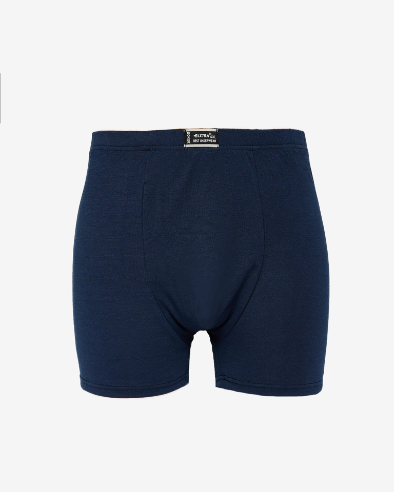 Royalfashion Marineblauer Herren-Boxerslip PLUS SIZE