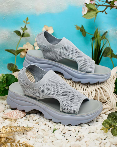 Royalfashion Damen Sandalen mit Schaft Viss
