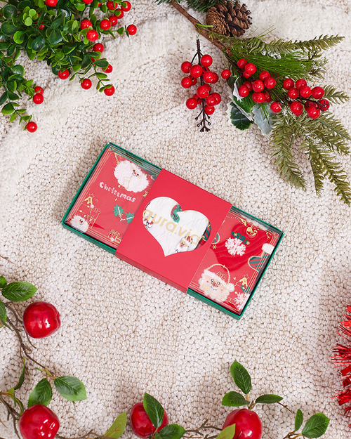 Шкарпетки різдвяні Royalfashion в коробці 3/уп