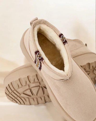 Royalfashion Kurze Schneestiefel für Frauen Haluzi