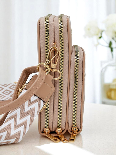 Royalfashion Multifunktionale Handtaschen-Geldbörse mit Riemen Suite Style