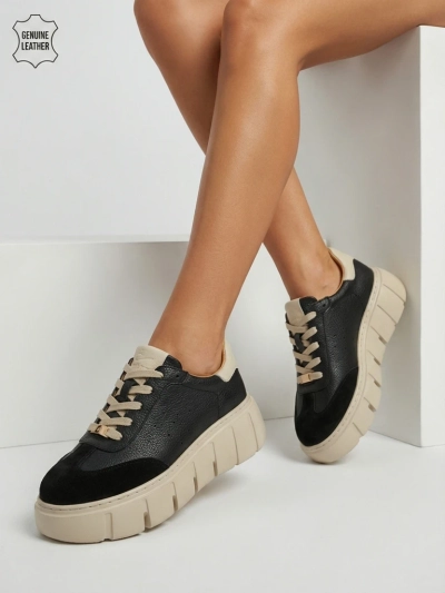 Спортивні жіночі кросівки з натуральної шкіри Taures