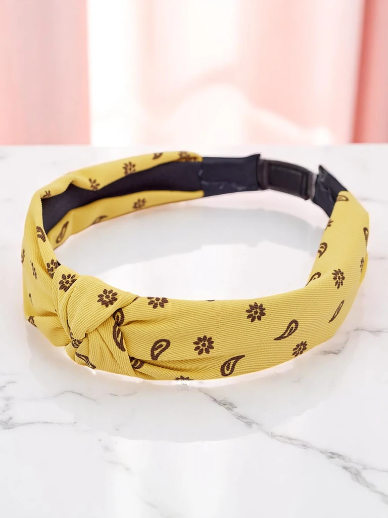 Royalfashion Geflochtenes, gemustertes Haarband Grafity Boom