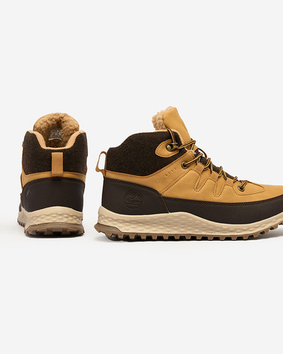 Royalfashion Kamelfarbene Herren-Trapper Jekouia