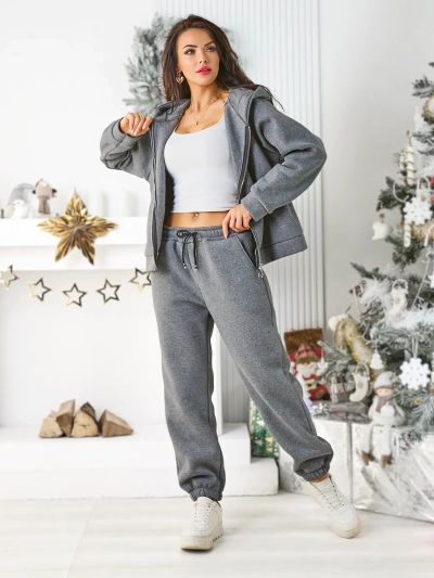 Royalfashion Damen Baumwoll Trainingsanzug Set