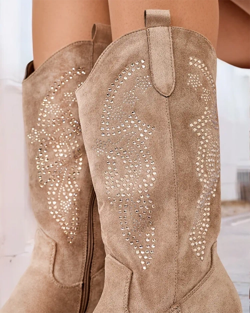 Royalfashion Жіночі ковбойські чоботи Kellib на підборах