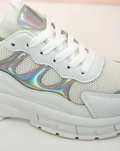 Royalfashion Damen sportliche Plateau-Sneakers Amtres