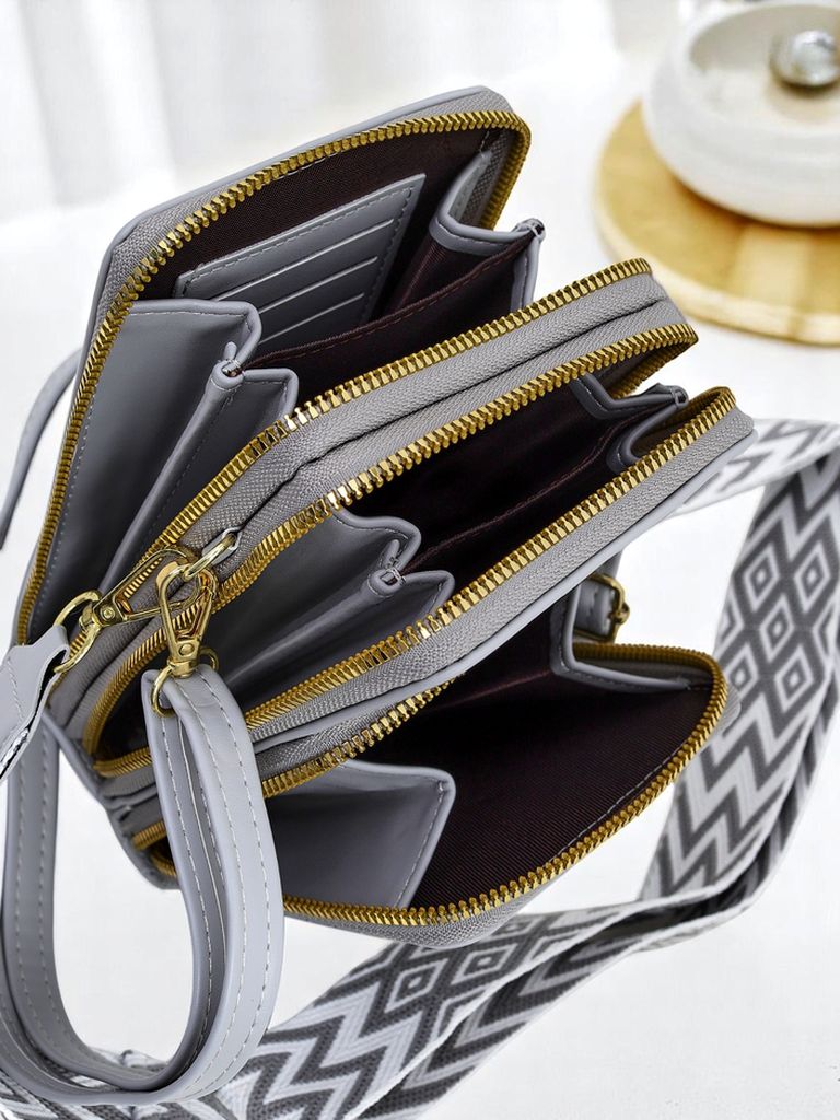 Royalfashion Multifunktionale Handtasche-Geldbörse mit Riemen Suite Mood