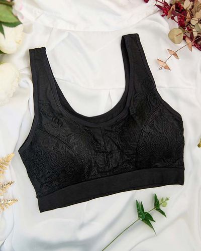 Royalfashion Damen Sport-BH mit Spitze PLUS SIZE