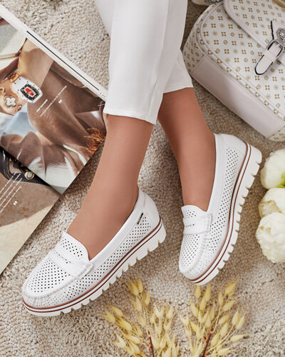 Royalfashion Openwork Damen Mokassins Leteller