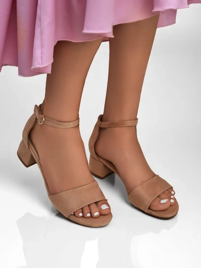 Royalfashion Damen Sandalen mit niedrigem Absatz SoftHeels