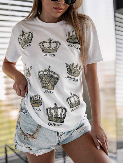 Royalfashion Bedrucktes Damen-T-Shirt