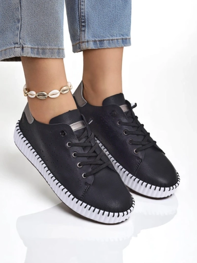 Royalfashion Damen Sneakers Ażurowe Luna Lace