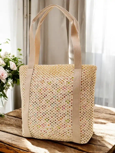 Royalfashion Große Strohtasche für Frauen im Sommer