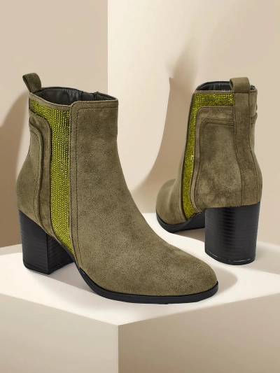Damen-Stiefeletten mit hohem Absatz von Royalfashion Venotto
