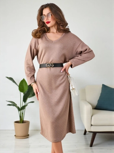 Royalfashion Damen Sweaterkleid
