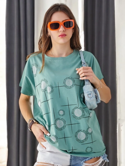 Royalfashion Damen Baumwoll-T-Shirt mit Druck