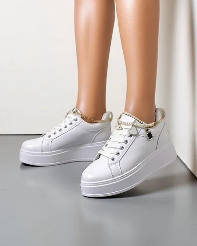 Royalfashion Жіночі спортивні кросівки на платформі Helsas