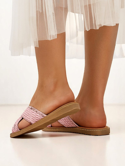 Royalfashion Damen Sandalen mit geflochtenen Riemen Bornes