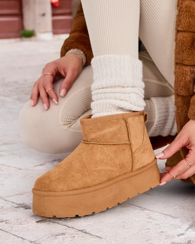 Royalfashion Kurze Damen-Schneestiefel à la Hawanni