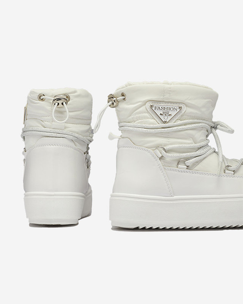Білі дитячі снігоступи Асіфа - Взуття