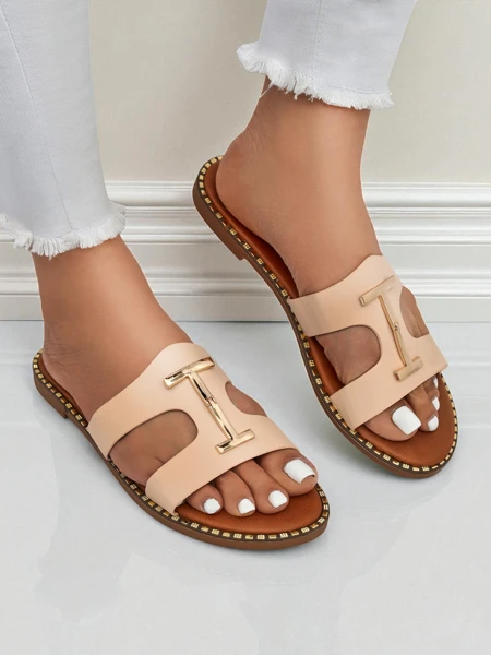 Royalfashion Damen-Sandalen mit flacher Sohle Maya Louise