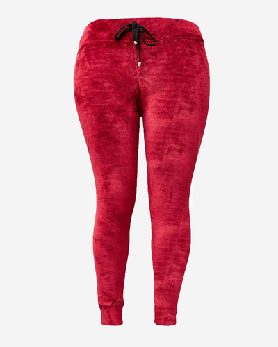 Royalfashion Жіночі утеплені спортивні штани з кантами